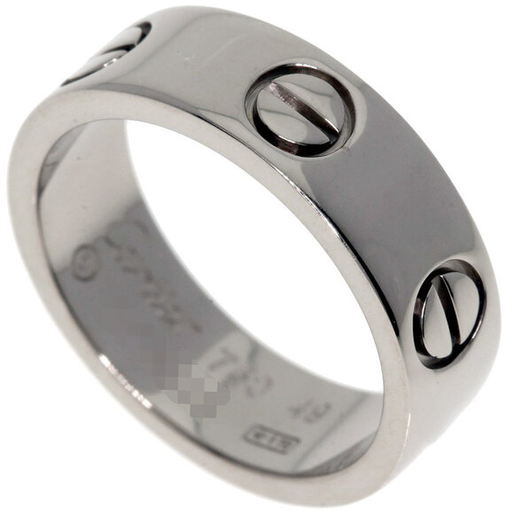 CARTIER Silver Love Ring #49 - Picture 6 of 6